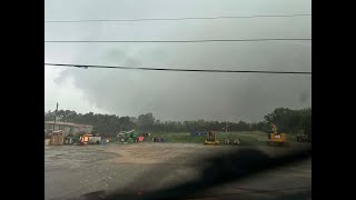 Columbia, Tennessee Tornado Dash Cam Video 5 8 24