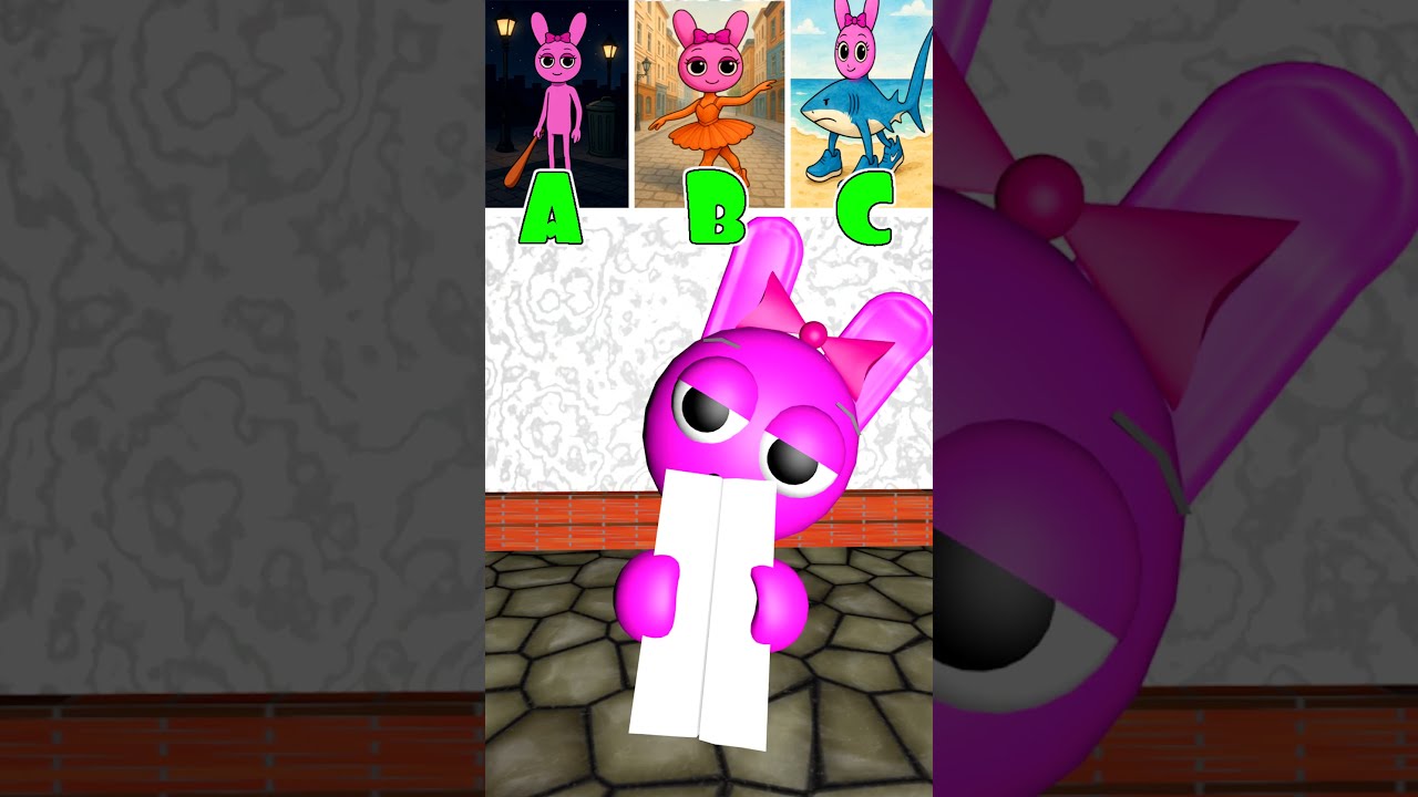 BRAINROT But It S SPRUNKI PINKI A B Or C You Definitely Can T Answer This Sprunki