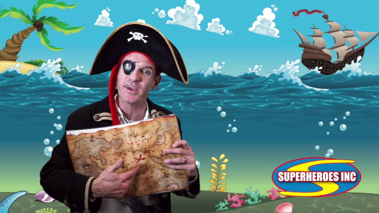 Pirate Party Entertainment Sydney - Superheroes Inc - Pirate Entertainer for Children's Party
