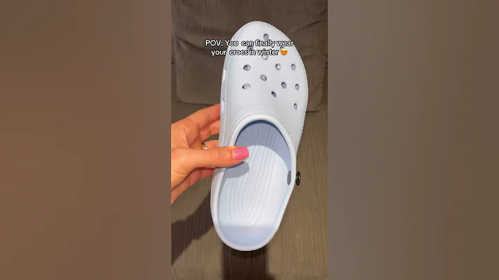 How to winterize your crocs ❄️ link in bio!!