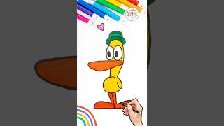 Pato From Pocoyo Drawing Cute How To Draw Pato From Pocoyo