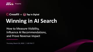 Winning in AI Search: How to Measure Visibility, Influence AI Recommendation & Prove Revenue Impact