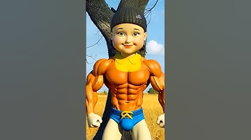 Doll Bodybuilder Glitch | Squid Game Mentality ai #squidgame #squidgame2 #ai #squidgamementality