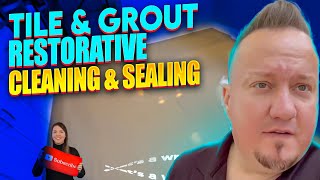 Tile & Grout Restorative™ CLEANING & SEALING |  in Creve Coeur, Missouri | BE Amazed! #viralvideo