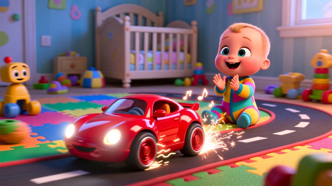 Wroom Car Study Hour 🚗📚 | Fun Learning Song for Kids | Playful Nursery Rhyme