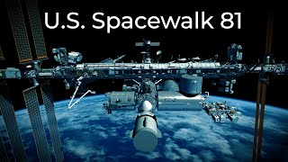 U.S.  Spacewalk 81 Animation - Nov. 14, 2022