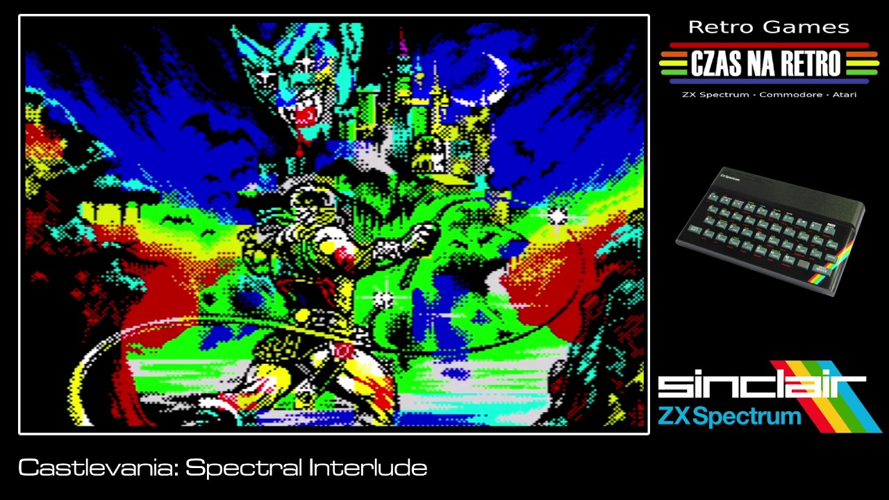 キャッスルヴァニア Castlevania: Spectral Interlude (2015) - ZX Spectrum - YouTube