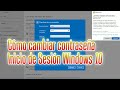 Como cambiar la contraseña de Inicio de Sesión en Windows 10