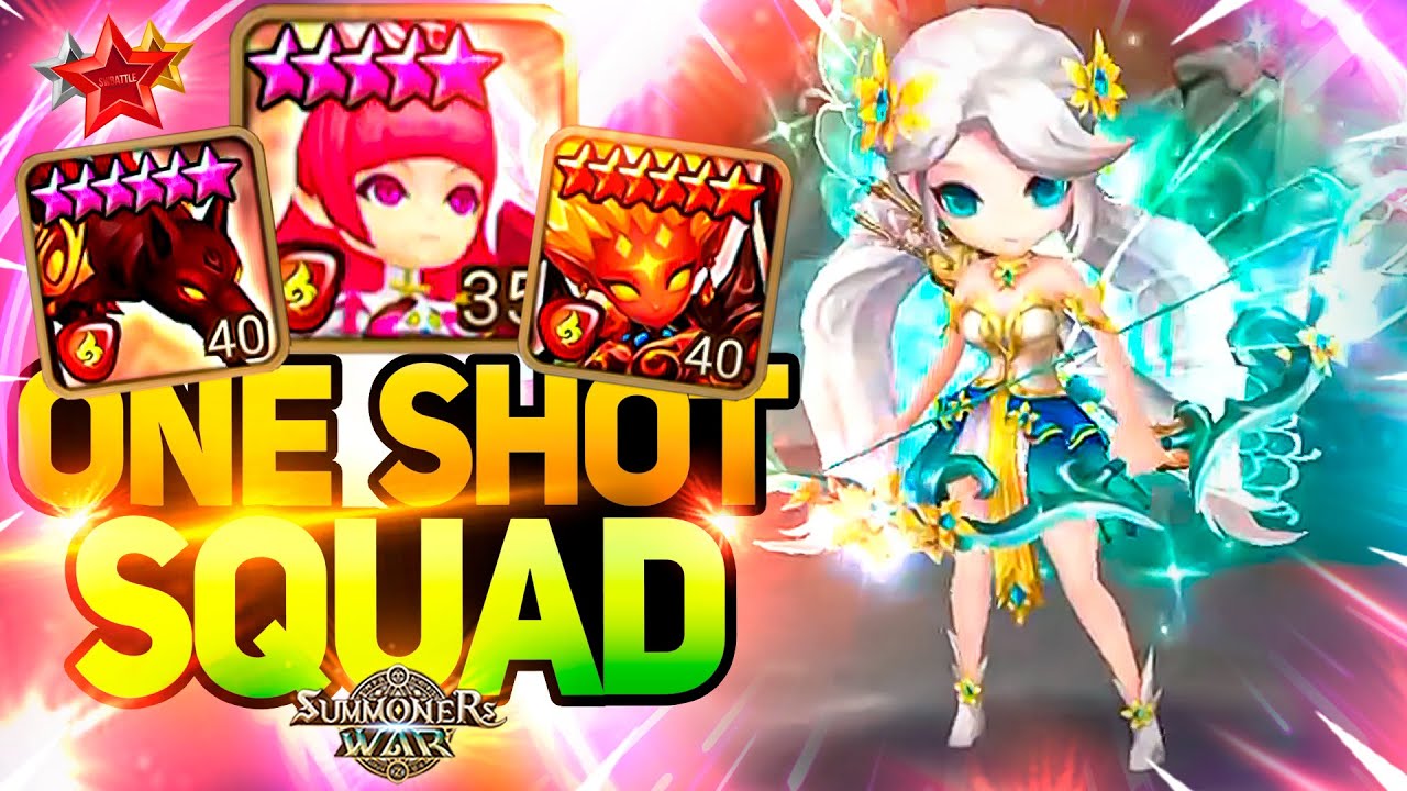 HIGH SPD Single Target Team with Sieq, Kahli and Chloe - Summoners War ...