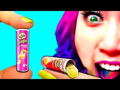 1000 LẦN!!! BÁNH SNACK PRINGLES TÍ HON CỰC CUTE - KHOAI TÂY CHIÊN TÍ HON