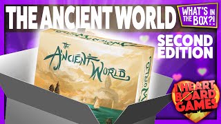 What’s in the box?! The Ancient World 2nd Edition | From Red Raven Games