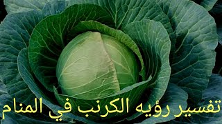 تفسير رؤيه الكرنب في المنام /تفسير احلام