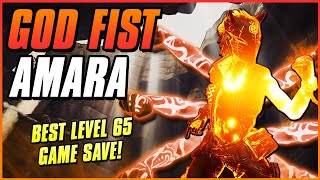 BEST AMARA BUILD LEVEL 65 UPDATE | Gamesave! | God Fist Amara | Highest Damage