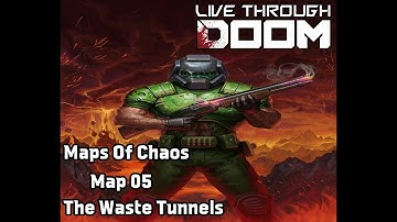 LitDoom | Maps Of Chaos | Map 05 - The Waste Tunnels
