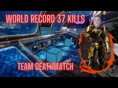 World Record Most Kills Splitgate No Portal Used Team Deathmatch!