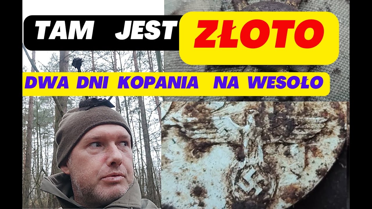 Dwa dni kopania.Poszukiwania Niemieckich Depozytów ukrytych w 1945 roku.