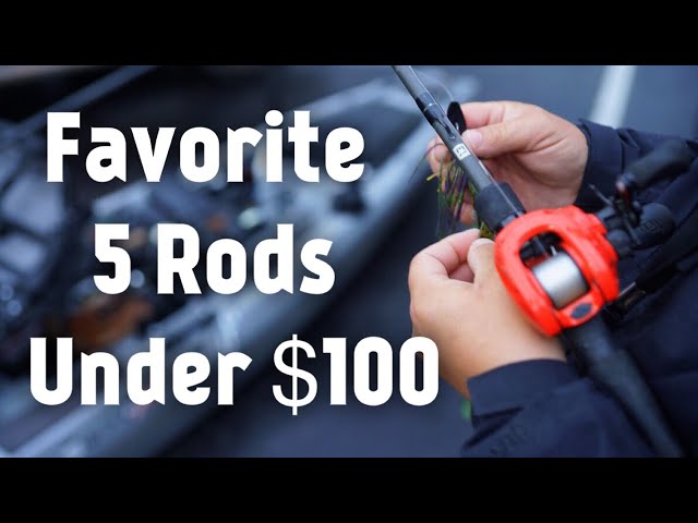 My 5 Favorite Bass Fishing Rods Under 100 Dollars 