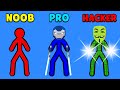 Noob vs pro vs hacker  supreme duelist stickman