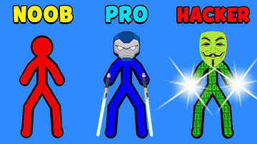 NOOB vs PRO vs HACKER - Supreme Duelist Stickman