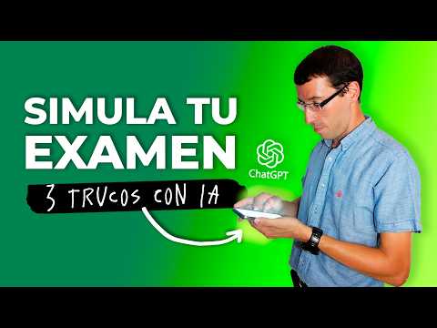 Convierte ChatGPT en tu EXAMINADOR PERSONAL para aprobar exámenes