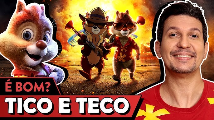 Novo filme do Tico e Teco tem animação, live-action e participações  inesperadas