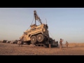 M88A2 Hercules Recovery Vehicle Lifts MRAP