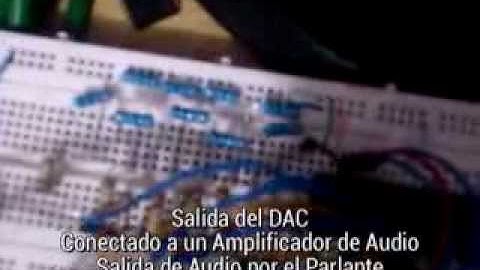 ADC y DAC audio con dspic