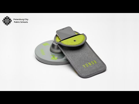 PCPS Yondr Pouches Demonstration How does it work YouTube
