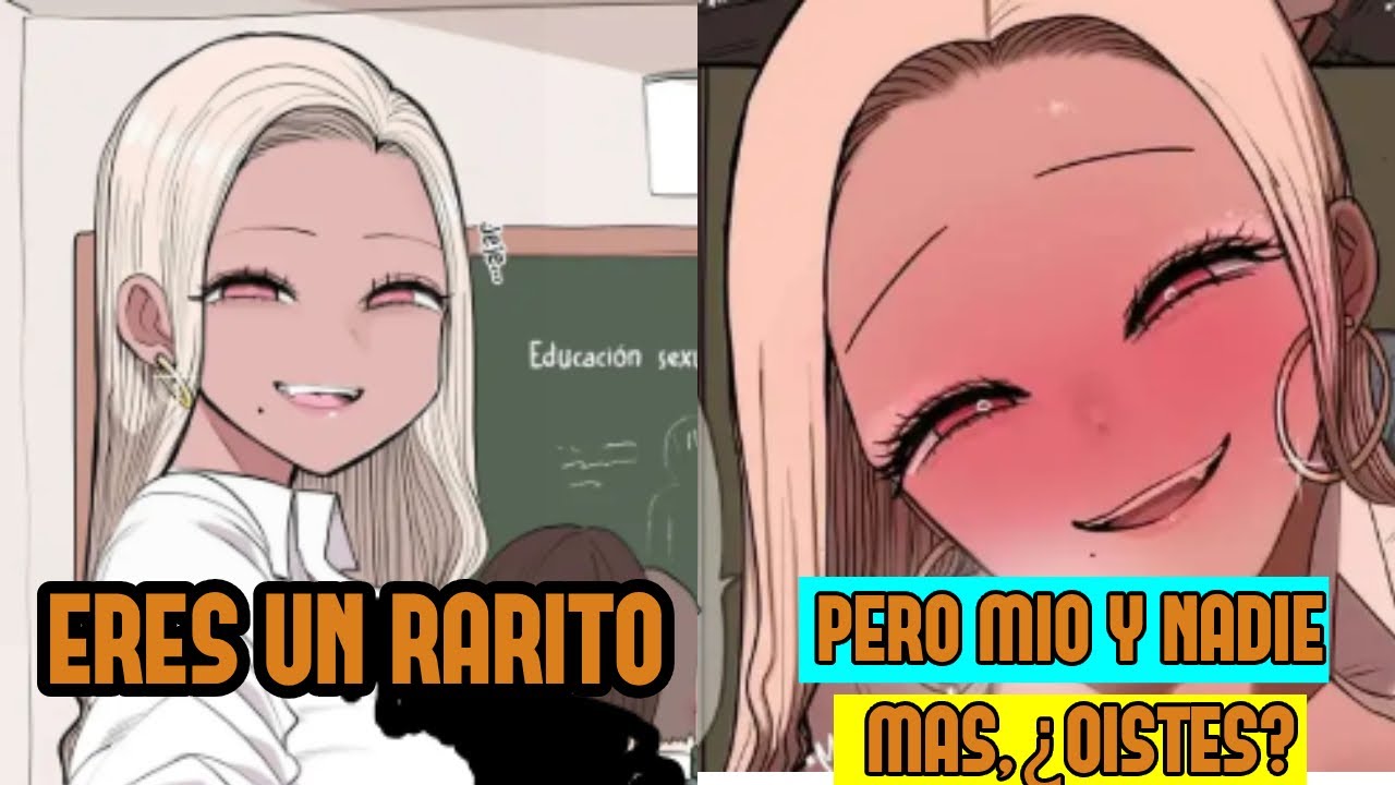 😱​una GAL YANDERE que ESTA LOQUITA por EL OTAKU del SALON😍​