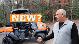 We bought the best small utility side by side for the farm. The Kubota RTV 520. small farm UTV