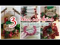 3 Ideas NAVIDEÑA CON RAMAS SECAS 🎄 /IDEAS para VENDER o REGALAR / christmas craft / artesanato natal