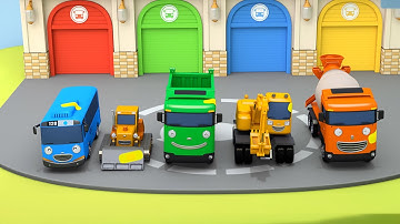 Learn Counting | Five little cars | My First Classroom Song🎓 | Song for Preschool | Sing with Tayo