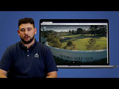 Victoria Golf Club - Website by MiClub Creative