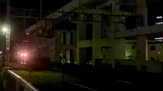 【4K撮影】【国鉄急行色有】夜の岡山駅を発着する列車たち