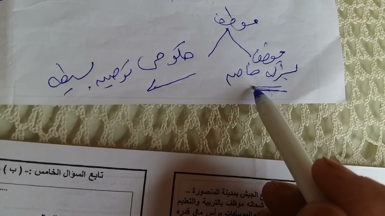 حل امتحان السكرتارية العربية الصف الثانى التجارى الترم الثانى 2024 دقهلية. ليك وشيرو لاتتخطى الاعلان