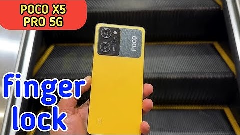fingerprint lock Poco X5 Pro 5G, Poco X5 Pro 5G in display fingerprint, Poco X5 Pro 5G in display