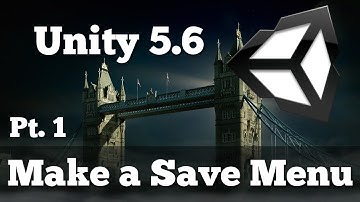 How to Build a Save Screen +Example | Part 1 | Unity 5.6 C# Scripting Tutorial