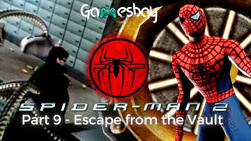 Spider-man 2 - Part 9: Escape from the Vault || PSP Gameplay || 4K Walkthrough || No commentary ||