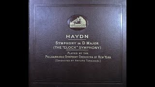 HAYDN SYMPHONY IN D MAJOR ARTURO TOSCANINI