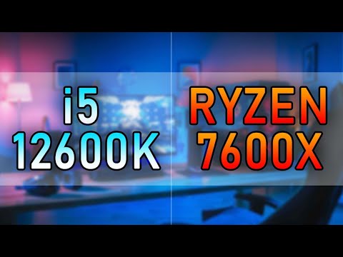 i5-12600k vs Ryzen 7600x (RTX 4090)