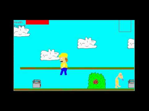 Java Side Scrolling Game.