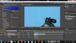 After Effects - Invisible Gun Glass Effect Tutorial by InstantK1ll
