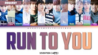 sub Indo Seventeen   Run To You     Lirik Terjemahan