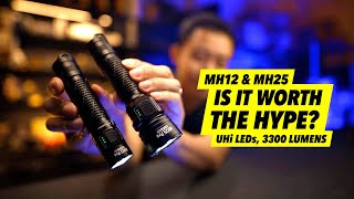 Is It Worth the Hype? Nitecore MH12 PRO and MH25 PRO (3300 LUMENS)