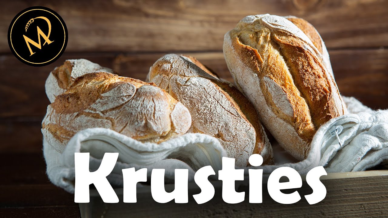 Weizen Krusties - Knusprige Weizenbrötchen selber backen