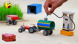 Top the most creatives science projects part #7 Sunfarming ! diy mini tractor plough machine