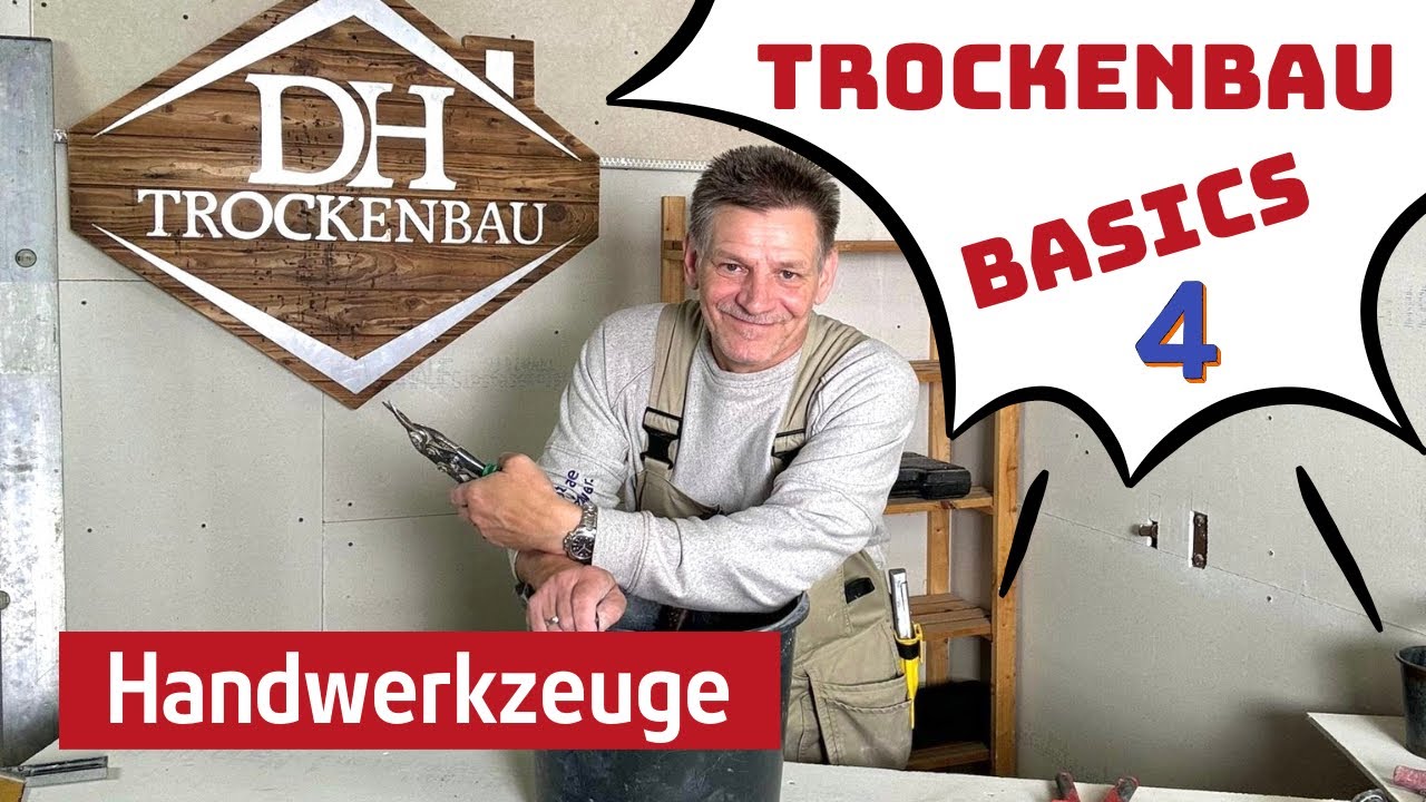 Ohne dieses Werkzeug für den Trockenbau geht es nicht!