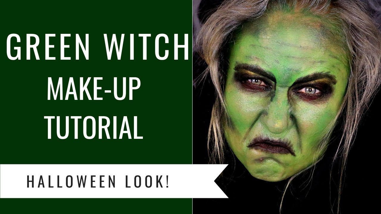 GREEN WITCH | HALLOWEEN MAKEUP TUTORIAL | Dazzling Beauty - YouTube