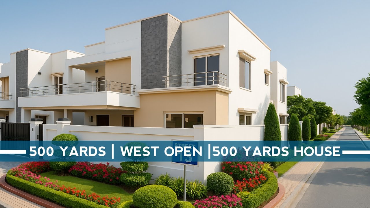 Falcon New Malir Luxury House Tour | 500 Yards Corner Plot | West Open Exclusive! 