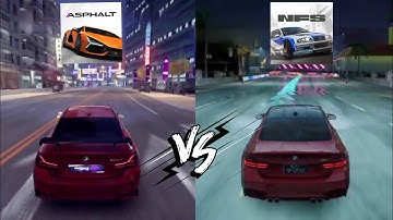 Need for speed Mobile VS Asphalt Legends unite - Gameplay Comparison 🔥